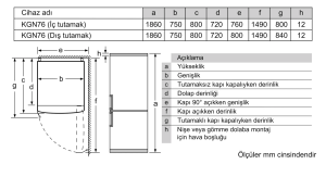 Siemens KG76NCIE0N iQ500 Alttan Donduruculu XL Buzdolabı E Inox 526L