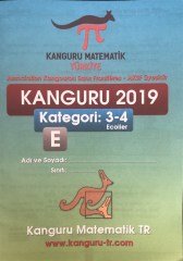Kanguru Matematik 2019 3-4