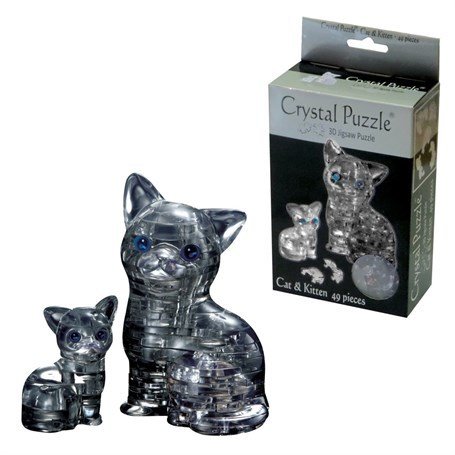 Crystal Puzzle, Siyah Kedi ve Yavrusu