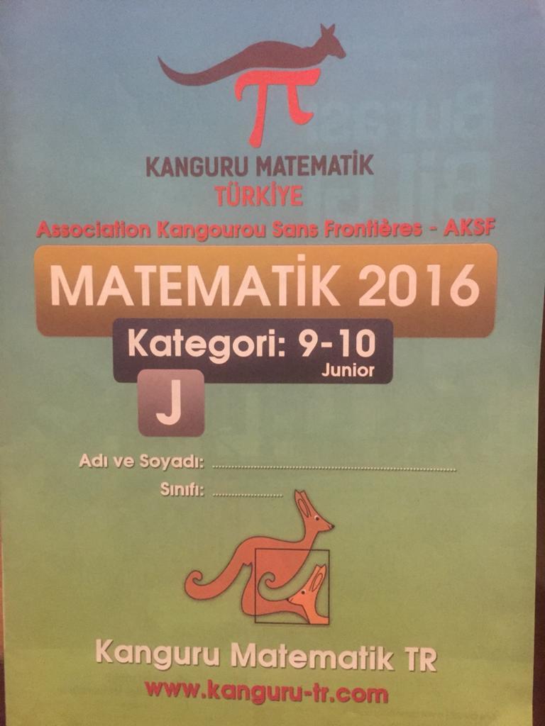 Kanguru Matematik 2016 9-10