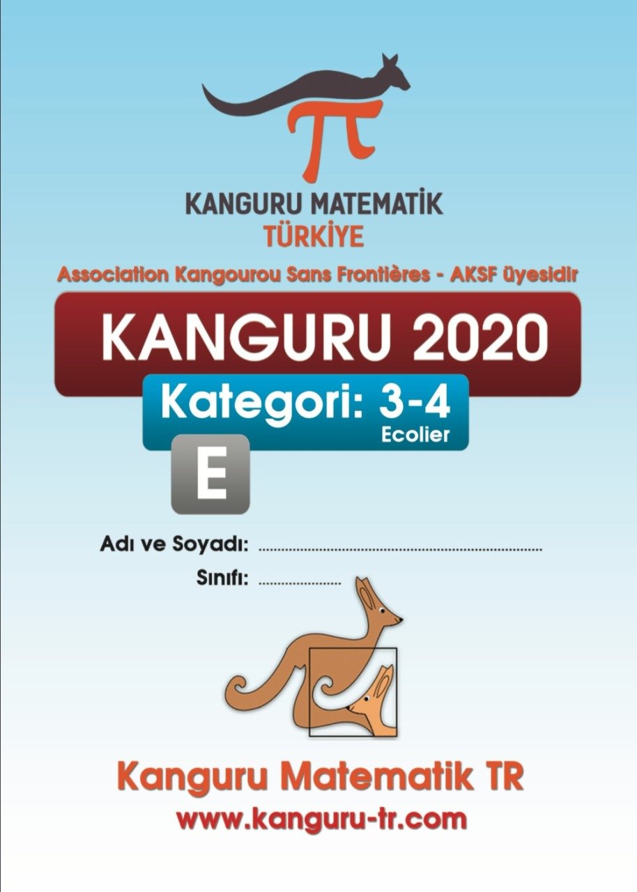 Kanguru Matematik 2020 3-4