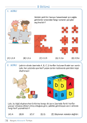 Kanguru Matematik Çalışma Soruları 10-15 yaş (ortaokul)