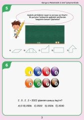 Kanguru Matematik 3. Sınıf Çalışma Kitabı