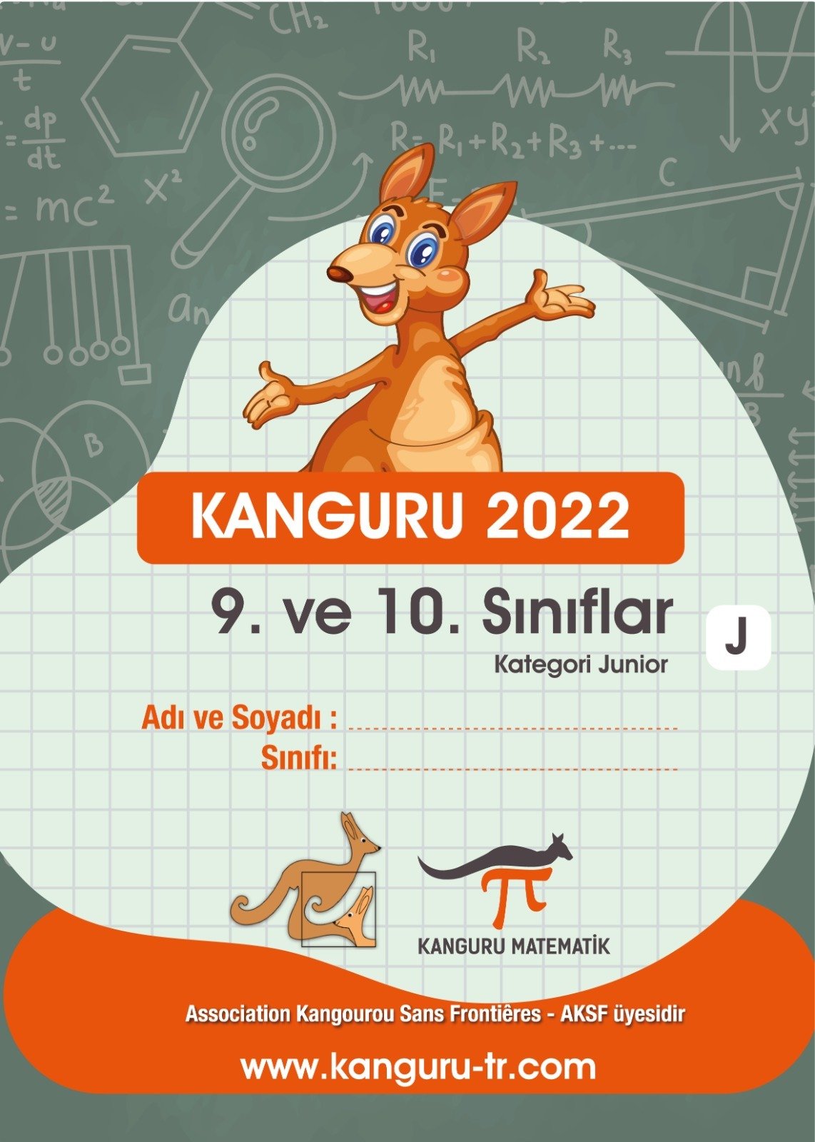 Kanguru Matematik 2022 9. ve  10.  Sınıf Kitapçık