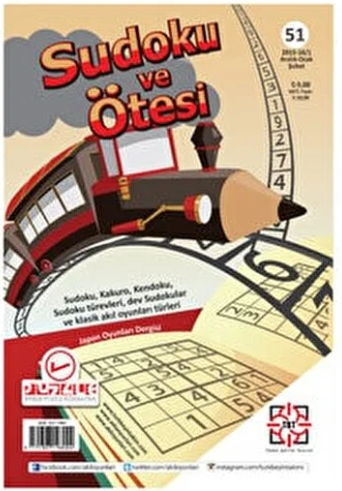 Sudoku ve Ötesi 52.Sayı - Türk Beyin Takımı