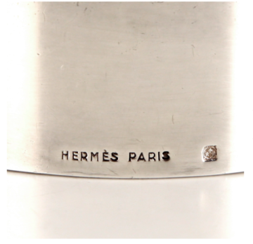 Hermes Gümüş Kemerli Masa Büyüteci