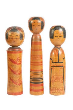 Japon Kokeshi Bebek Seti