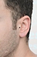 Erkek Çelik Piercing Tragus Helix Kıkırdak 6 mm