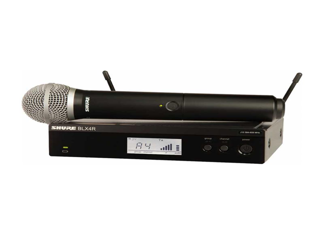 Shure BLX24RE-PG58 - Kablosuz Telsiz El Mikrofonu