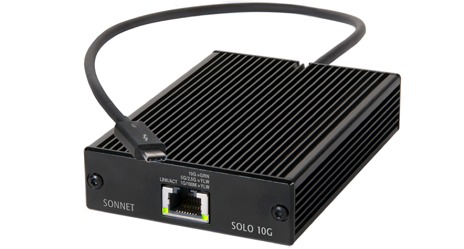 Sonnet Solo 10G-TB3(Ethernet Adaptörü)