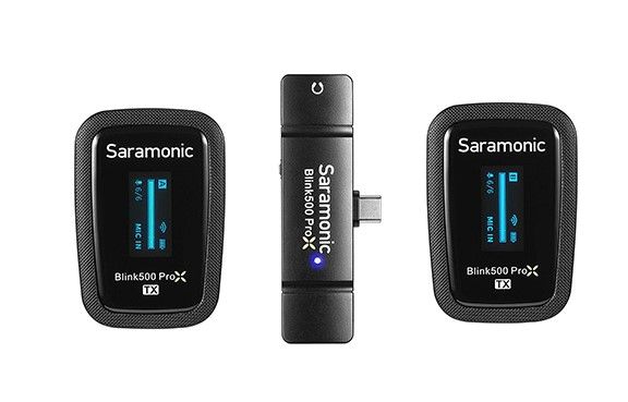 Saramonic Blink500 ProX B6 ( Type-C )2 Kanallı Kablosuz Yaka ve El Mikrofonu