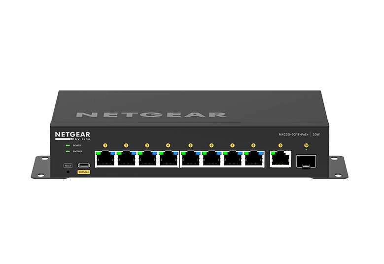 Netgear 8x1G PoE+ 220W and 2xSFP+ Managed Switch