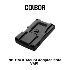 COLBOR VAP1- NP-F to V-Mount Adapter Plate