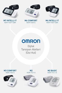 M2 Hem-7143-e Intellisense Koldan Tansiyon Ölçer