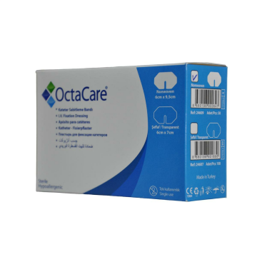 Octacare PU Katater Sabitleme Bandı 6x7 cm - 100 Adet