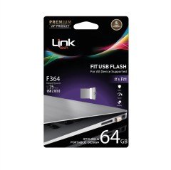 Fit Premium 64GB Metal 25MB/S USB Flash Bellek