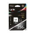 Linktech Premium Micro SD Ultra 256 GB Hafıza Kartı