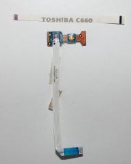 TOSHIBA SATELLITE C660-2R2 POWER BUTON TETİK KARTI EFGLSTZ2