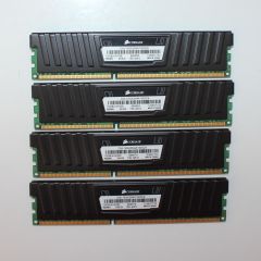 Corsair Vengeance 16GB 4x4GB 1600Mhz DDR3 CML16GX3M4A1600C9 Ram Bellek Kit ACEJR473