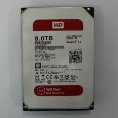 Western Digital WD80EFZX NAS 8TB 3.5 inc NAS Hdd Sentinel Puan100