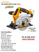 20V PİLSİZ DAİRE TESTERE