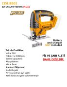 20 V DEKUPAJ TESTERE PİLSİZ