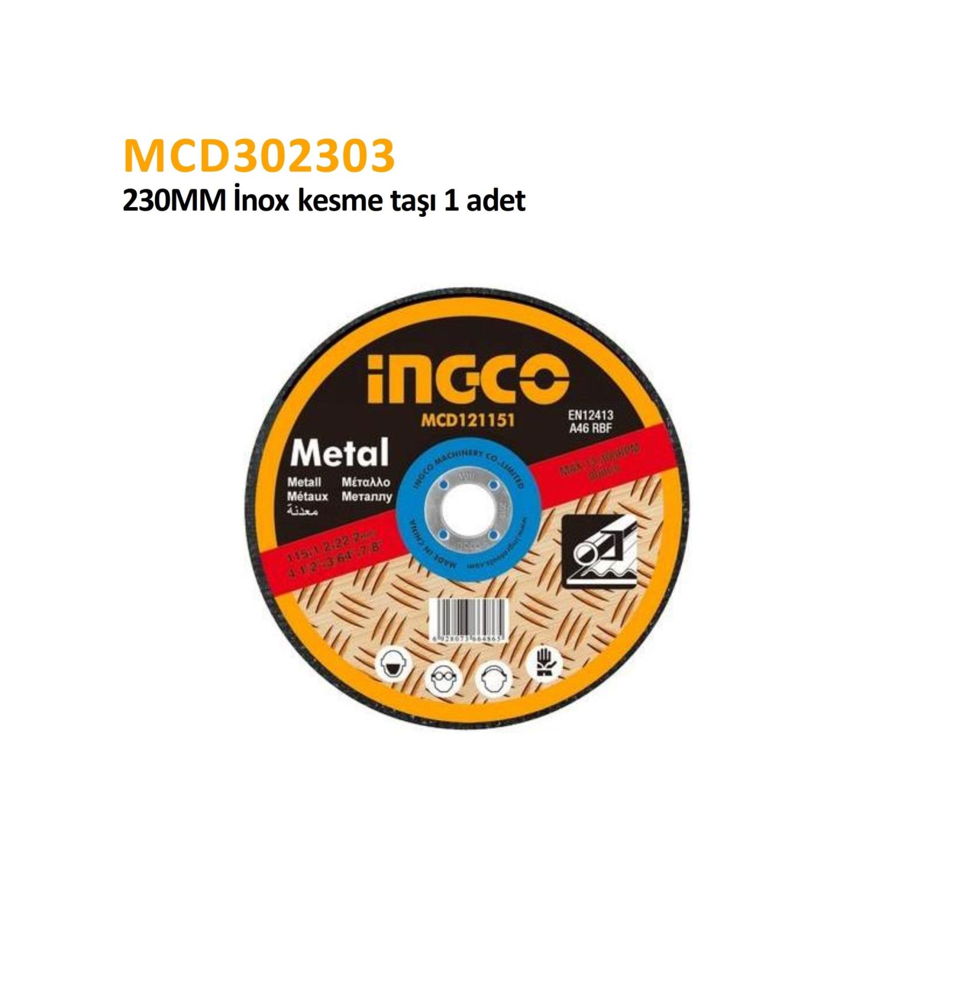 230MM İNOX METAL KESME