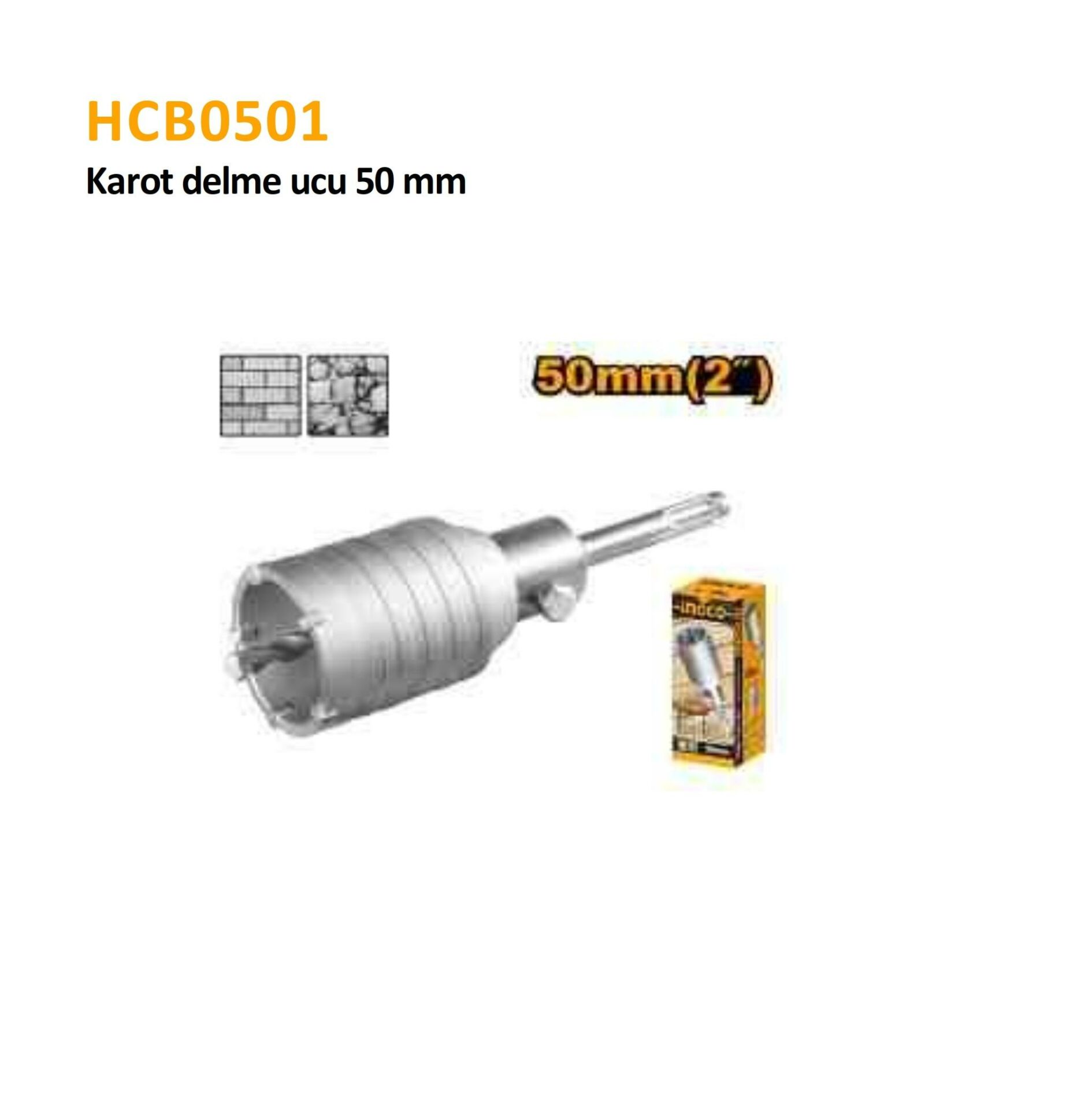 50MM BETON PANÇ 110MM ADAPTÖRLÜ