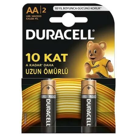 DURACELL KALEM PİL AA-MN1500 K2