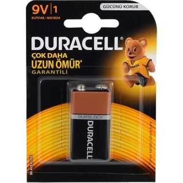 DURACELL 9V PİL MN1604 K1