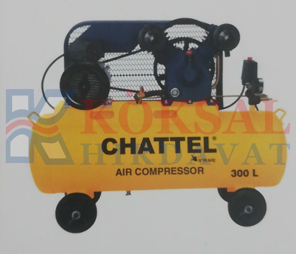 Chattel CHT-1230 Hava Kompresörü(Monofaze) 300 litre