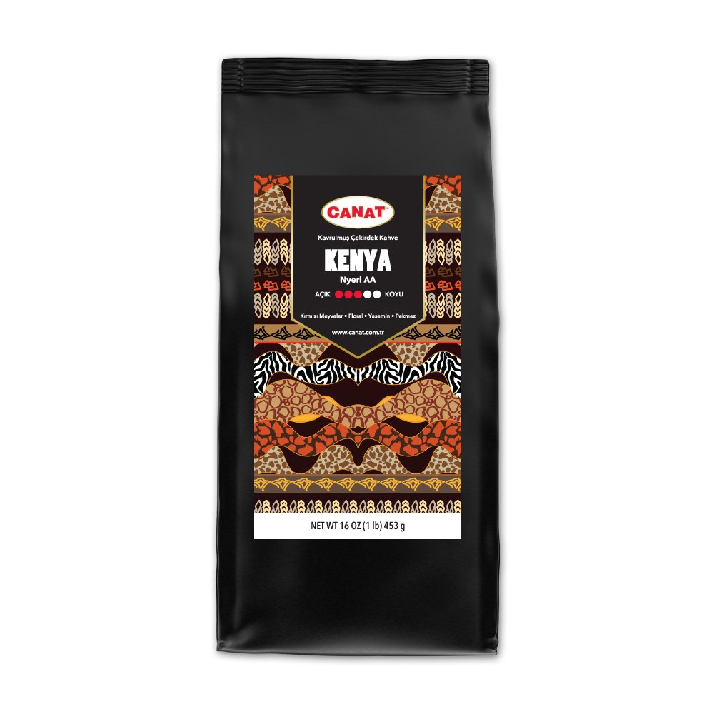 Kenya - Kavrulmuş Çekirdek Kahve 250gr