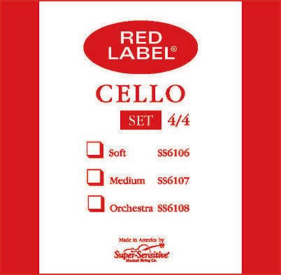 Red Label A (LA) 3/4 Çello Teli