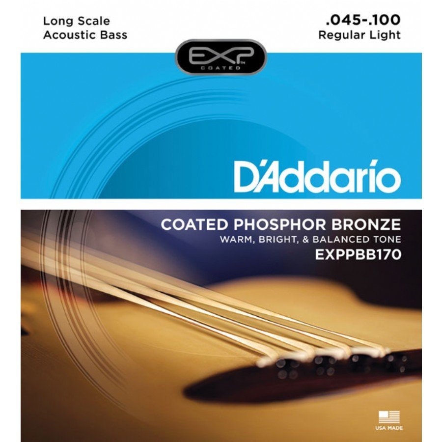 D'Addario EXPPBB170 Akustik Bas Gitar Teli (45-100)