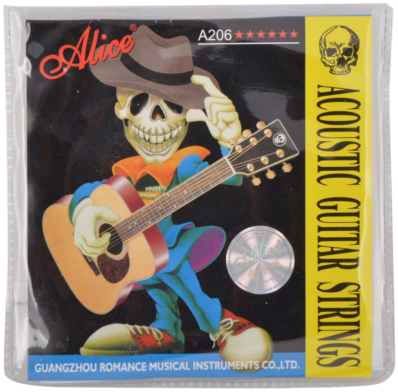 Alice A206-SL Akustik Gitar tel takımı