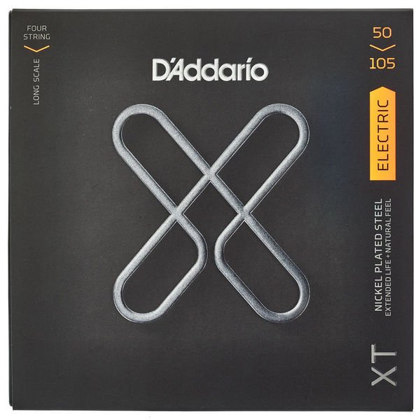 D'Addario XTB50105 Medium / Long Scale Set - Bas Gitar Teli 50-105