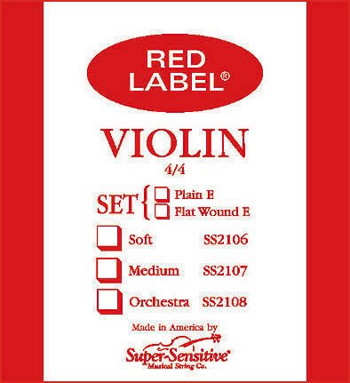 Red Label D (RE) 3/4 Keman Teli