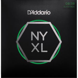 D'Addario NYXL0838 Nickel Wound, Extra Super Light, 08-38 Takım Tel - Elektro Gitar Teli 008-038
