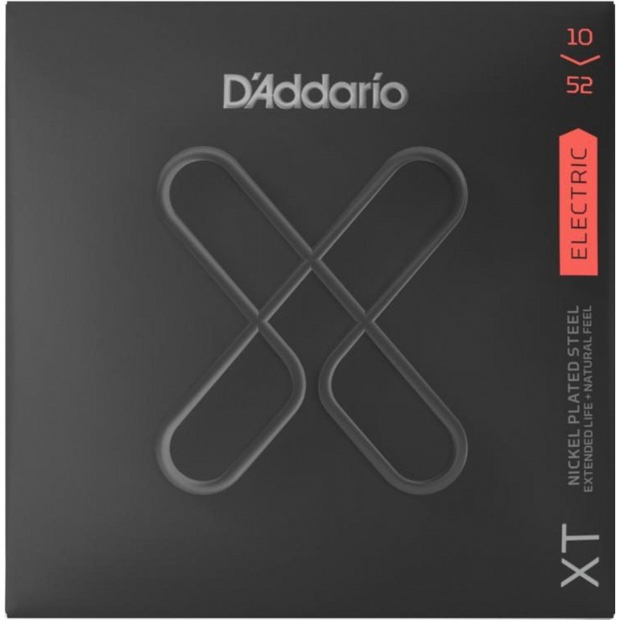 D'Addario XTE1052 Light Top/Heavy Bottom Set - Elektro Gitar Teli 10-52