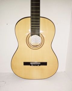Tonal HDG101 4/4 Masif Klasik Gitar Sap Çelikli ve Naturel Renk