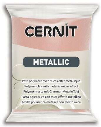 Cernit Metallic Polimer Kil 56g Pink Gold 56052