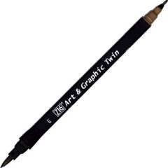 Zıg Brush Pen 071 Mid Brown