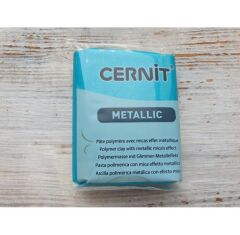 Cernit Metallic Polimer Kil 56g Turquoise 56676