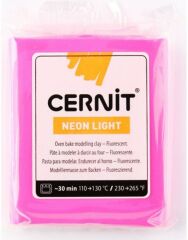 Cernit Neon Light Polimer Kil 56gr Neon Fuchsia  56922