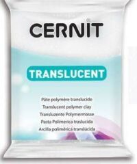 Cernit Translucent Polimer Kil 56gr Glitter White 56010