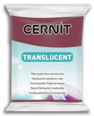 Cernit Translucent Polimer Kil 56gr Bordeaux 56411
