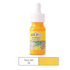 Artdeco Ebru Boyası 30Ml. Koyu Sarı