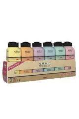 Artdeco Akrilik Boya 6x75ml Set Pastel Renkler