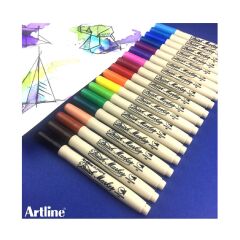 Artline Supreme Brush Uçlu Kalem Mavi