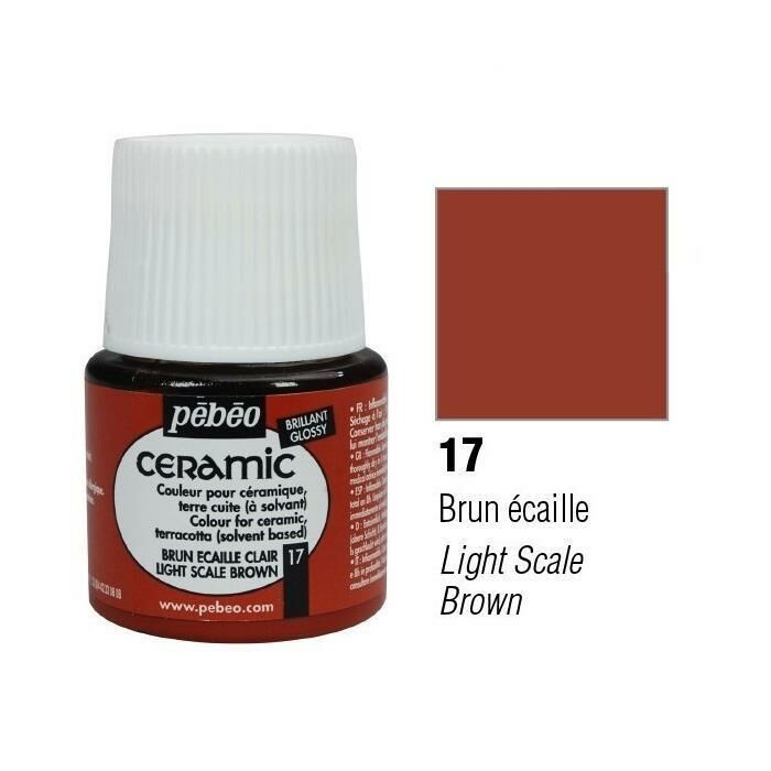 Porselen Boyası Pebeo 45Ml No:33 L.Scale Brown